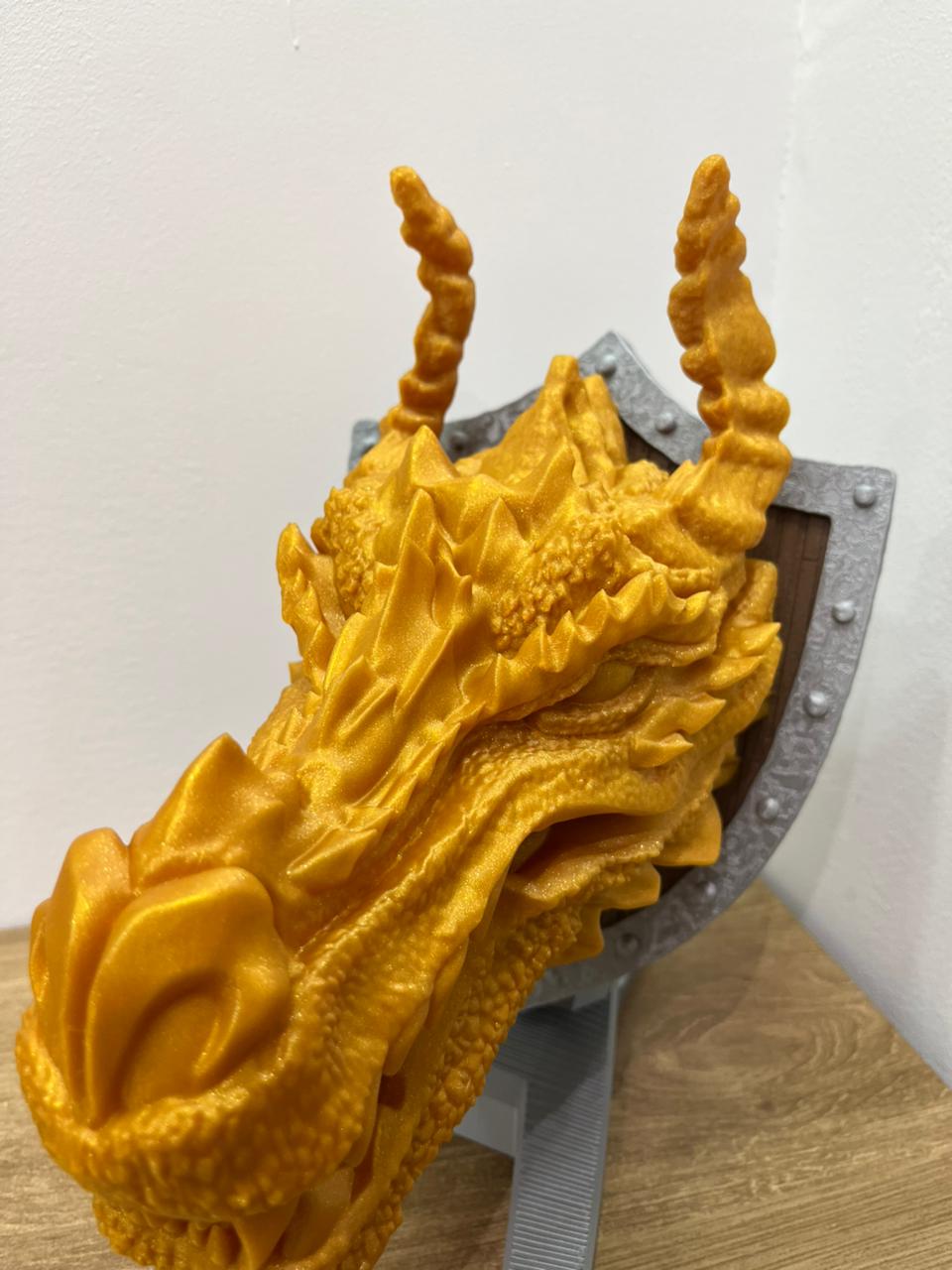 Busto de Cabeza de Dragon