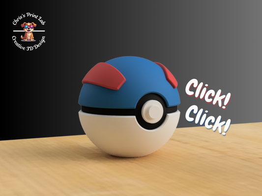 Pokebola tipo clicker - Great Ball