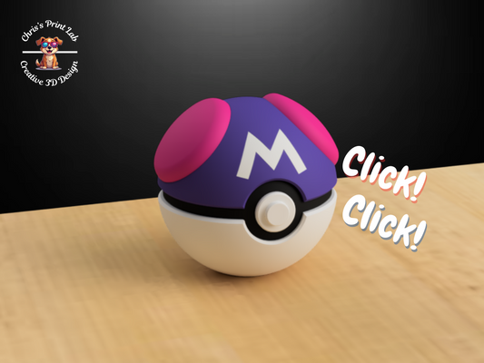 Pokebola tipo clicker - Master Ball