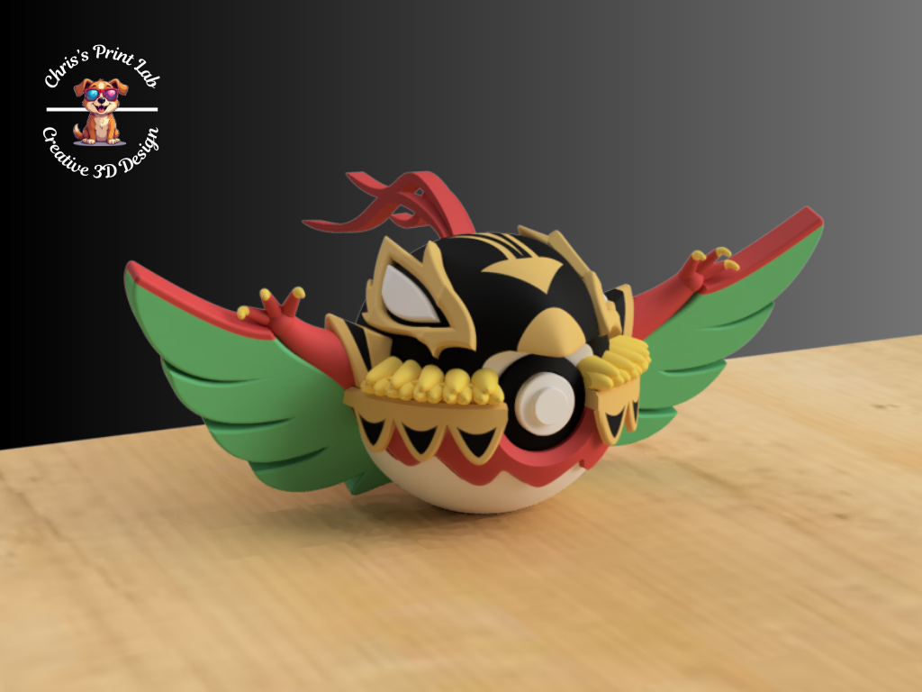 Pokebola tipo clicker - Mega Hawlucha