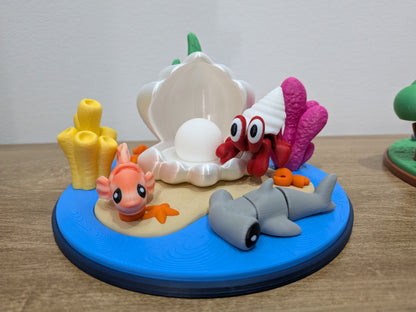 Pack Diorama + 3 Flexis