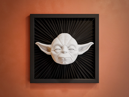 Cuadro Relieve - Yoda - Star Wars